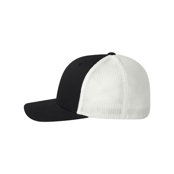 Flexfit® Trucker Constructed Fitted Cap with Mesh Back