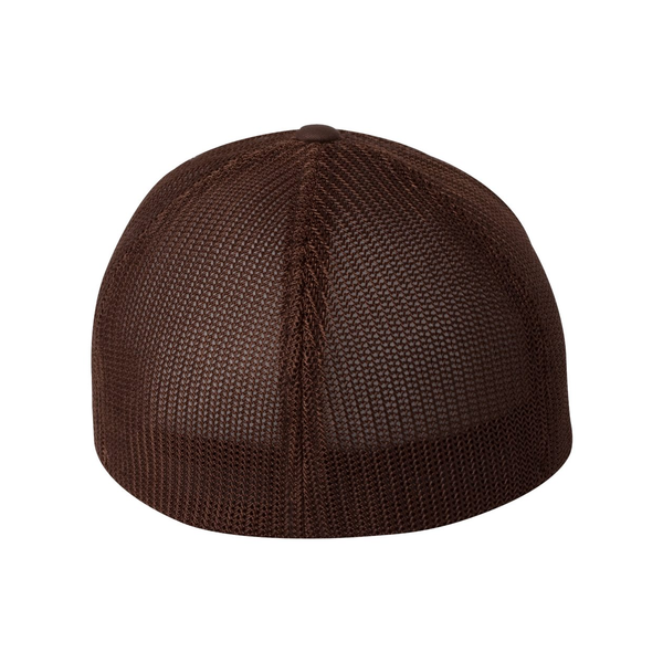 Flexfit® Trucker Constructed Fitted Cap with Mesh Back