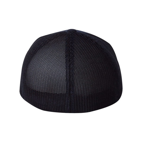 Flexfit® Trucker Constructed Fitted Cap with Mesh Back
