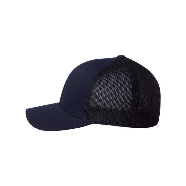 Flexfit® Trucker Constructed Fitted Cap with Mesh Back