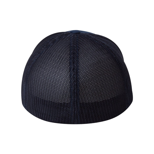 Flexfit® Trucker Constructed Fitted Cap with Mesh Back