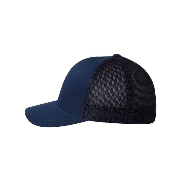 Flexfit® Trucker Constructed Fitted Cap with Mesh Back