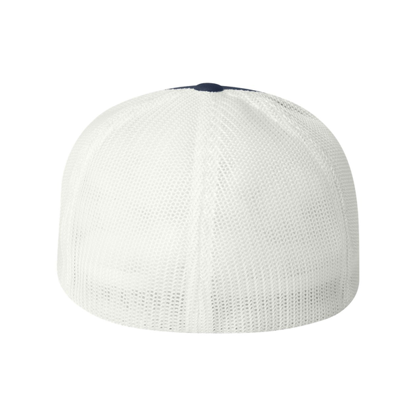 Flexfit® Trucker Constructed Fitted Cap with Mesh Back