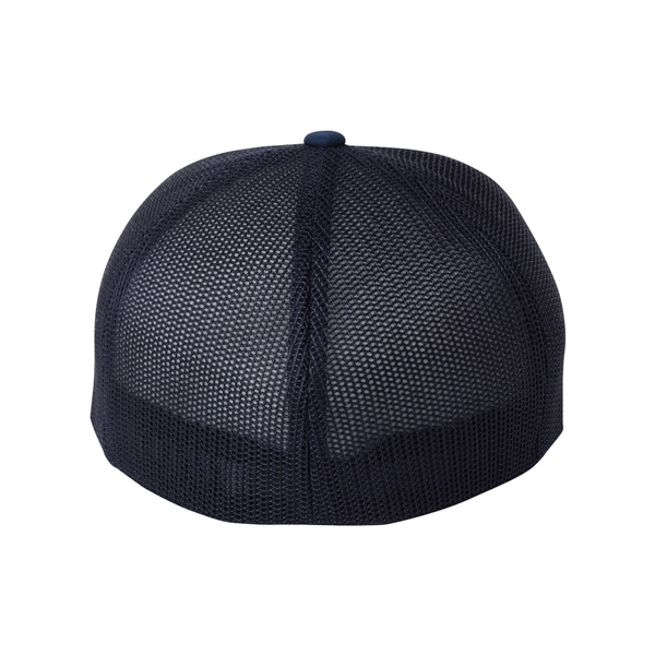 Flexfit® Trucker Constructed Fitted Cap with Mesh Back