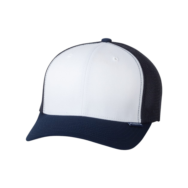 Flexfit® Trucker Constructed Fitted Cap with Mesh Back