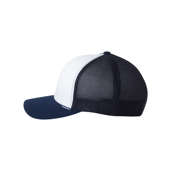 Flexfit® Trucker Constructed Fitted Cap with Mesh Back