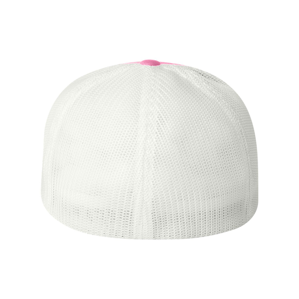 Flexfit® Trucker Constructed Fitted Cap with Mesh Back