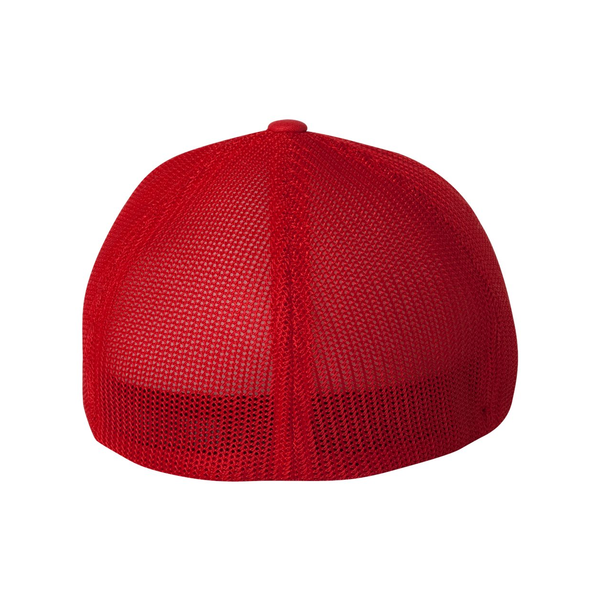 Flexfit® Trucker Constructed Fitted Cap with Mesh Back