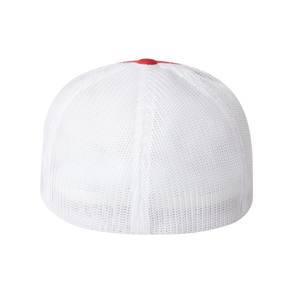 Flexfit® Trucker Constructed Fitted Cap with Mesh Back