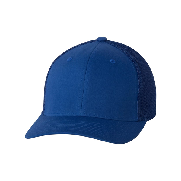 Flexfit® Trucker Constructed Fitted Cap with Mesh Back