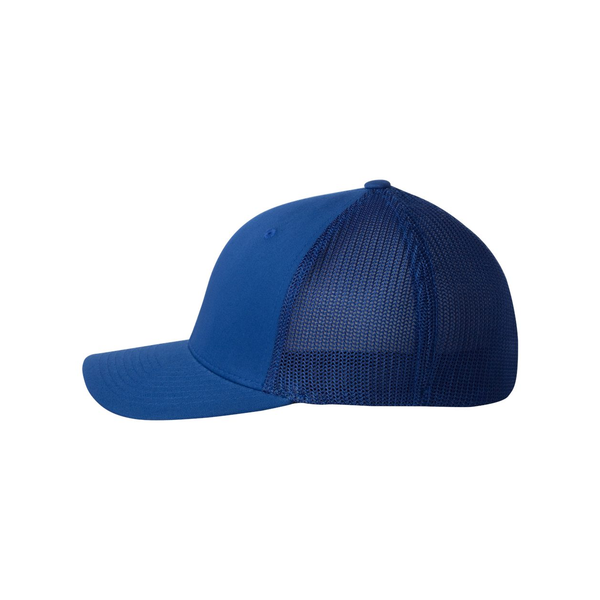Flexfit® Trucker Constructed Fitted Cap with Mesh Back