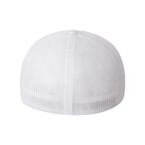 Flexfit® Trucker Constructed Fitted Cap with Mesh Back