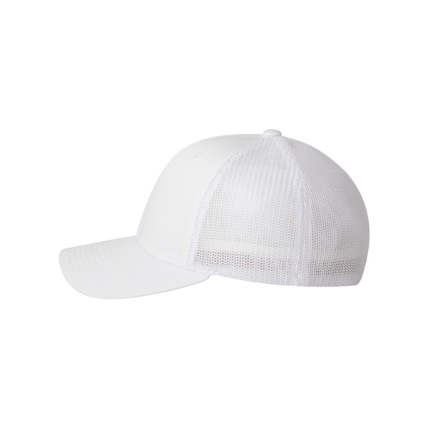 Flexfit® Trucker Constructed Fitted Cap with Mesh Back