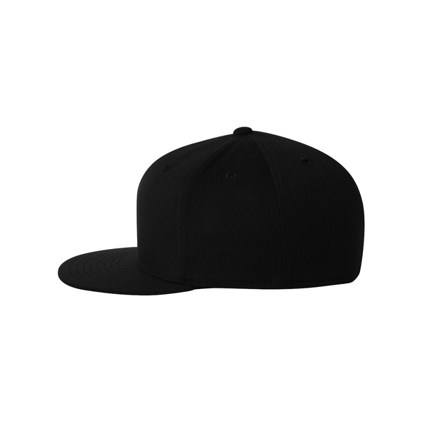 Flexfit® Wool Blend Constructed Fitted Flat Bill Cap