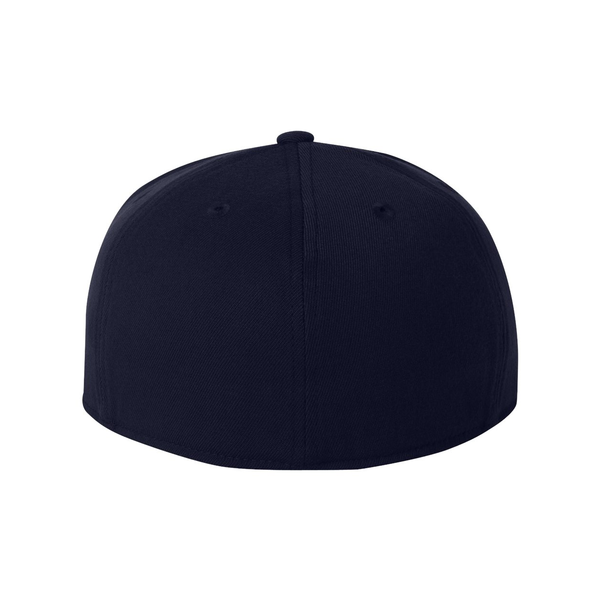 Flexfit® Wool Blend Constructed Fitted Flat Bill Cap