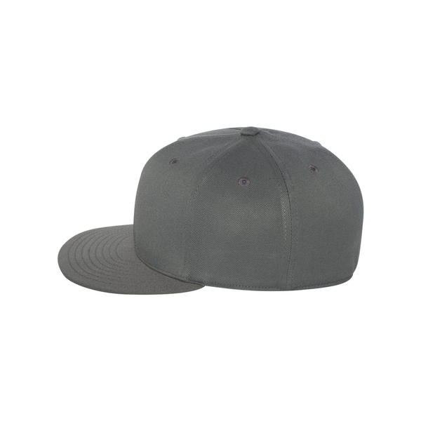 Flexfit® Wool Blend Constructed Fitted Flat Bill Cap
