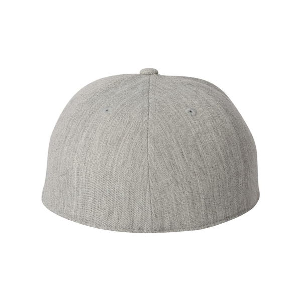 Flexfit® Wool Blend Constructed Fitted Flat Bill Cap