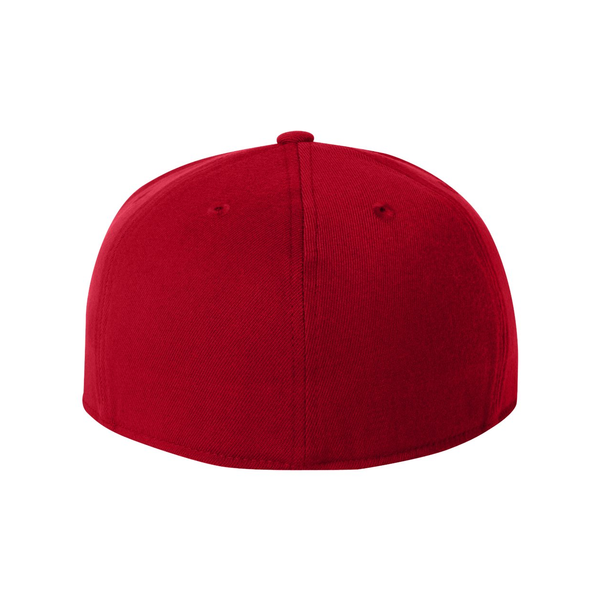 Flexfit® Wool Blend Constructed Fitted Flat Bill Cap