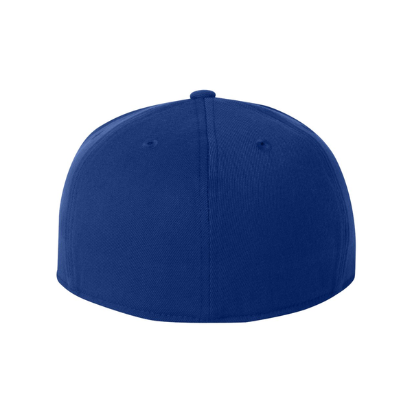 Flexfit® Wool Blend Constructed Fitted Flat Bill Cap