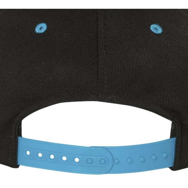 Flexfit® Wool Blend Flat Bill Snapback Constructed Cap