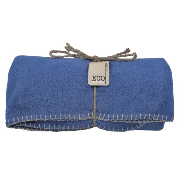 Eco-Friendly 100% Recycled Polyester Blanket, 50" x 60"