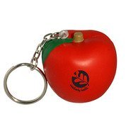 Apple Stress Reliever Key Chain