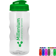 Finger Grip Tritan™ Translucent Bottle, 22oz. - Flip Top Lid