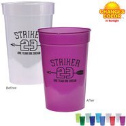 Sun Fun UV Color Changing Stadium Cup, 17oz.