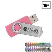 MVP Silver USB Flash Drive, 16GB