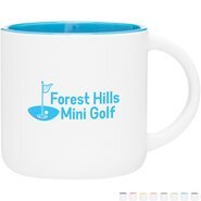 Minolo Ceramic Mug, 14oz. - White