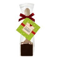 Hot Chocolate on a Spoon, Belgian Dark Chocolate with Peppermint