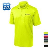 CornerStone® Select Snag-Proof Men's Performance Polo with Pocket