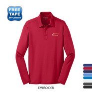 Port Authority® Silk Touch™ Performance Men's Long Sleeve Polo