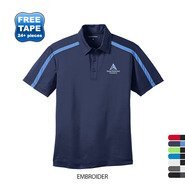 Port Authority® Silk Touch™ Performance Colorblock Stripe Men's Polo