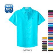Port Authority® Easy Care Ladies' Short Sleeve Shirt