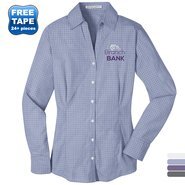 Port Authority® Plaid Pattern Easy Care Ladies' Shirt