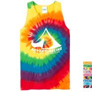 Port & Company® Essential Tie-Dye V Neck Ladies' Tee