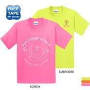 Gildan® Ultra Cotton™ 50/50 Youth Tee, Safety Colors