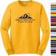 Gildan® Ultra Cotton® 100% Cotton Unisex Long Sleeve Tee