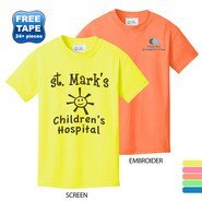 Port & Company® 50/50 Youth Neon Tee