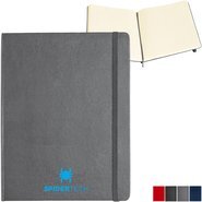 Moleskine® Hard Cover Ruled Extra Large Notebook, 7-1/2" x 9-3/4"