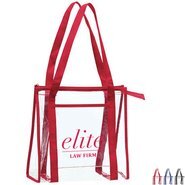 Transparent PVC Zip Tote