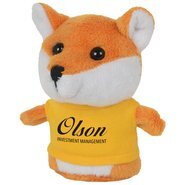 Shorties Plush Fox, 4"