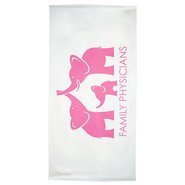 Turkish Signature White Heavy Weight Beach Towel, 20 lbs.