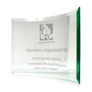 Chronicle Jade Crystal Award, Medium,8" x 6"