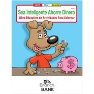 Be Smart, Save Money Coloring & Activity Book - Spanish Version