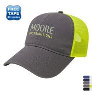 Classic Constructed Washed Chino Twill & Ultra Soft Mesh Cap