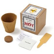 Cayenne Peppers Growables Planter in Kraft Gift Box w/ Label