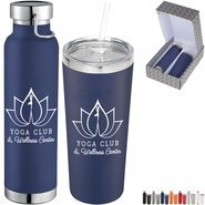 Thor Copper Vacuum Insulated Drinkware Gift Set