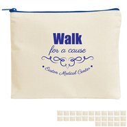 Dollface Cotton Canvas Cosmetic Bag